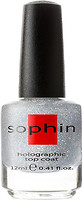 Фото Sophin Top Coat Holographic Срібло 12 мл