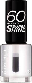 Фото Rimmel 60 Seconds Super Shine №740 Clear