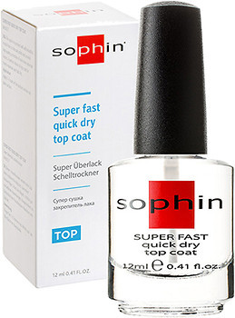 Фото Sophin Super Fast Quick Dry Top Coat 12 мл