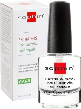 Фото Sophin Extra SOS Post-Acrylic Nail Repair Care 12 мл