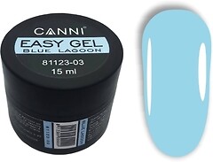 Фото Canni Easy Gel 03 Blue Lagoon 15 мл