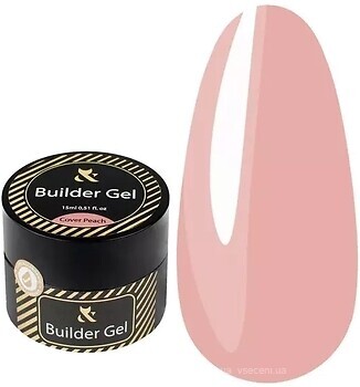 Фото F.O.X Builder Gel Cover Peach 15 мл