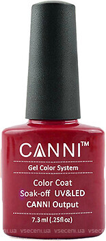 Фото Canni Gel Color System №122 Бордовий