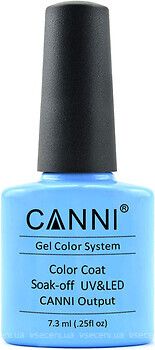 Фото Canni Gel Color System №254 Небесний світло-блакитний