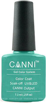 Фото Canni Gel Color System №076 Темно-изумрудный