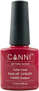 Фото Canni Gel Color System №027 Темно-червоний