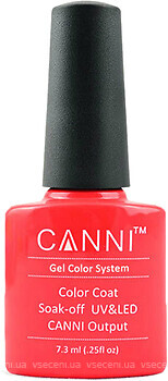 Фото Canni Gel Color System №111 Яскравий помаранчево-рожевий