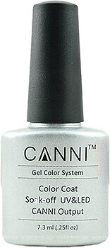 Фото Canni Gel Color System №008 Сріблястий металік