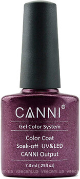 Фото Canni Gel Color System №212 Винний з мікроблеском