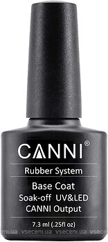 Фото Canni Rubber Base Coat 7.3 мл