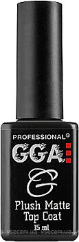 Фото GGA Professional Plush Matte Top Coat 15 мл