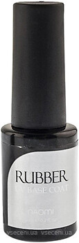 Фото Naomi Rubber UV Base Coat 6 мл