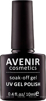 Фото Avenir Cosmetics Soak-off gel UV Gel Polish №104 Неоновий помаранчево-рожевий