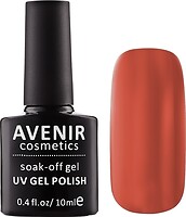 Фото Avenir Cosmetics Soak-off gel UV Gel Polish №105 Темна морква