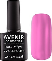 Фото Avenir Cosmetics Soak-off gel UV Gel Polish №110 Яскраво-рожевий напівпрозорий