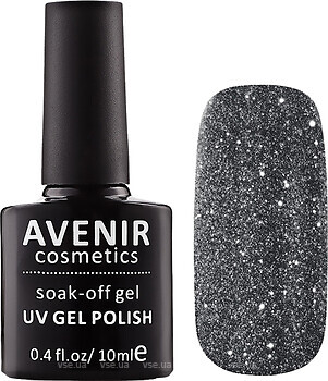 Фото Avenir Cosmetics Soak-off gel UV Gel Polish №114 Зоряна ніч