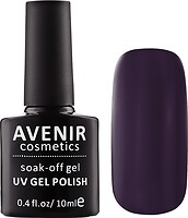 Фото Avenir Cosmetics Soak-off gel UV Gel Polish №117 Очень темный баклажановый