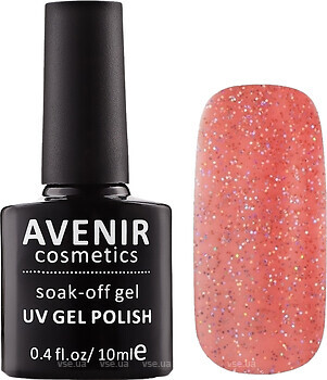 Фото Avenir Cosmetics Soak-off gel UV Gel Polish №149 Рожева слюда