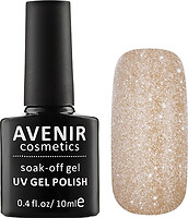 Фото Avenir Cosmetics Soak-off gel UV Gel Polish №190 Теплий діамант