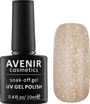 Фото Avenir Cosmetics Soak-off gel UV Gel Polish №190 Теплий діамант