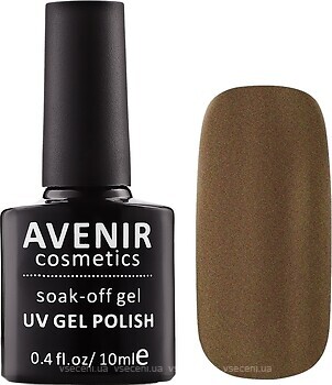 Фото Avenir Cosmetics Soak-off gel UV Gel Polish №213 Сяюча кава