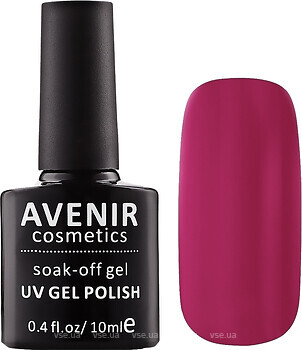 Фото Avenir Cosmetics Soak-off gel UV Gel Polish №223 Малиновий