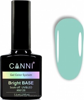 Фото Canni Bright Base №655 Димчасто-блакитний