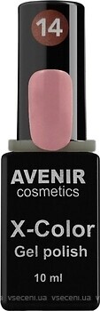 Фото Avenir Cosmetics X-Color Gel Polish №14