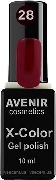 Фото Avenir Cosmetics X-Color Gel Polish №28