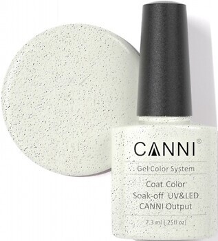 Фото Canni System Color Coat 005 Блискітки світле золото