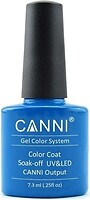 Фото Canni Gel Color System Coat 025 Светло-синий