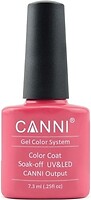 Фото Canni Gel Color System Coat 043 Темно-коралловый