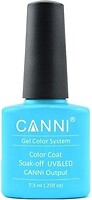 Фото Canni Gel Color System Coat 074 Небесно-блакитний