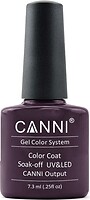 Фото Canni Gel Color System Coat 100 Фіолетово-чорний