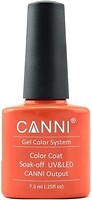 Фото Canni Gel Color System Coat 107 Пастельний лососевий