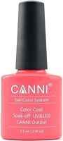 Фото Canni Gel Color System Coat 113 Пастельный розово-коралловый