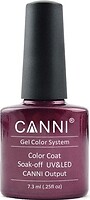 Фото Canni Gel Color System Coat 123 Коричнево-рожевий