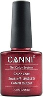 Фото Canni Gel Color System Coat 129 Бордовый