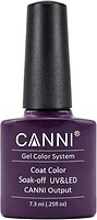 Фото Canni Gel Color System Coat 164 Темно-сливовий