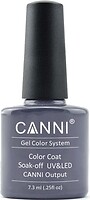 Фото Canni Gel Color System Coat 228 Светло-графитовый