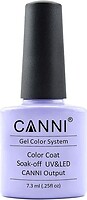 Фото Canni Gel Color System Coat 251 Бледный лавандовый