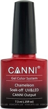 Фото Canni Chameleon Soak-off UV&LED Output №334 Помаранчевий-блідий рожевий
