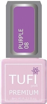 Фото Tufi Profi Premium Purple №08 Фіолетовий 8 мл