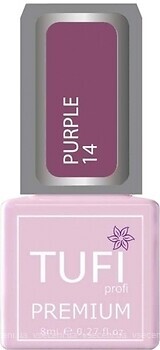 Фото Tufi Profi Premium Purple №14 Світло-малиновий 8 мл