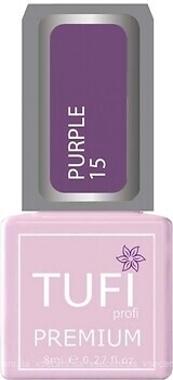 Фото Tufi Profi Premium Purple №15 Ультрафіолет 8 мл