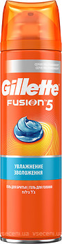 Фото Gillette гель для гоління Fusion 5 Ultra Moisturizing зволожуючий 200 мл