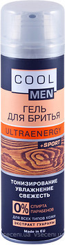 Фото Cool Men гель для гоління Ultraenergy 200 мл