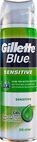 Фото Gillette гель для гоління Blue Sensitive Skin Shave Gel for Men 200 мл