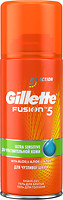 Фото Gillette гель для гоління Fusion 5 Ultra Sensitive для чутливої шкіри 75 мл