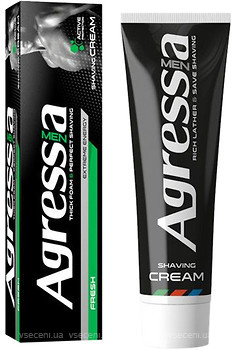Фото Agressia крем для гоління Fresh Shaving Cream 100 мл